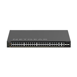 NETGEAR M4350-44M4X4V 52-Port Managed Switch with 44 x 2.5G and 4 x 10g/Multi-Gig PoE+ with 4 x 25GBASE-X SFP28